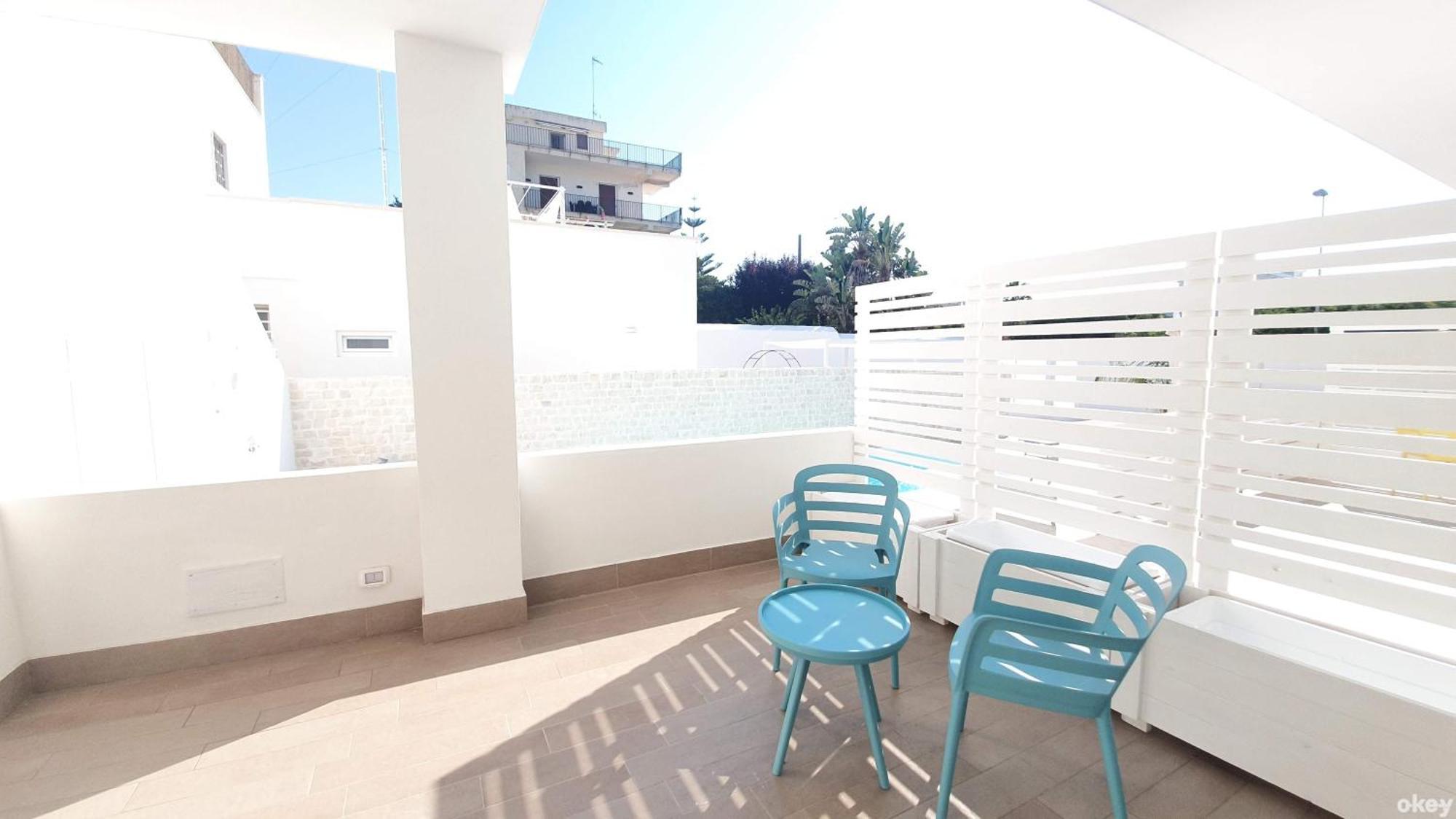 Villa Mediterranea Apartments - Seaview, Pool & Garden Bari Eksteriør bilde